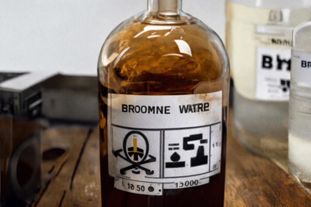 Bromine water
